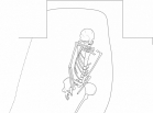 Dokumentacja rysunkowa szkieletu ludzkiego